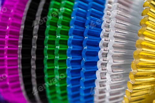 Preview: Foil cupcake liners