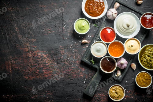 Preview: Mix of fresh sauces.