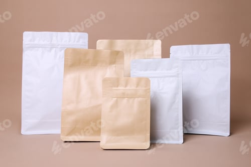 Preview: Various Of Blank Food Packaging Mockup For Advertisement
