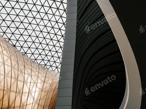 Preview: Modern architectural structure with contemporary design