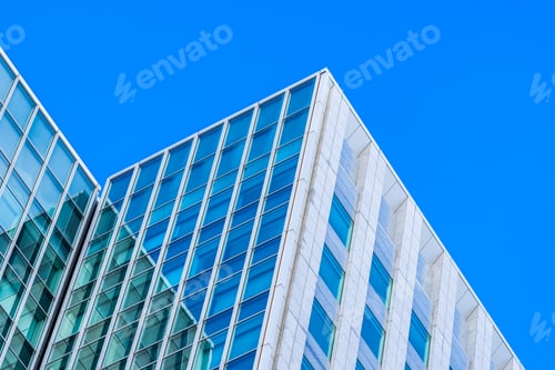 Aperçu: Beautiful architecture office business building with glass windo