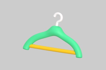 Preview: Colorful Clothes Hanger