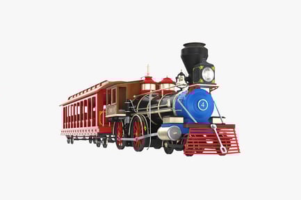 Preview: Wild West Theme Park Train Ride