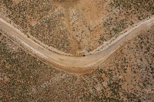 Preview: Mountain path road panoramic landscape