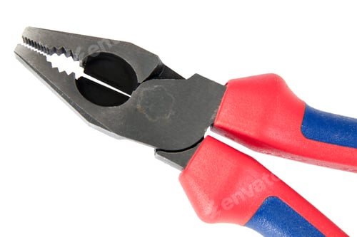 Preview: Manual locksmith tools, isolated on a white background