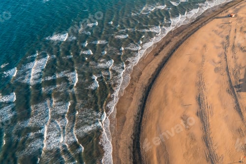 Preview: Aerial photos of Maspalomas beach in Gran Canaria, Canary Islands, Spain