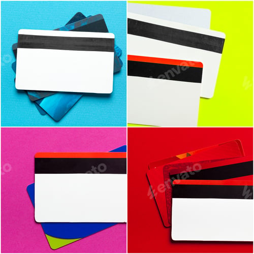 Preview: Credit cards collage