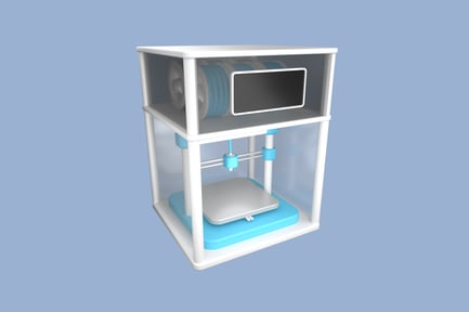 Preview: 3D Printer 3D Illustration