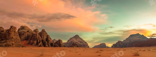 Preview: Golden Sunset in Wadi Rum