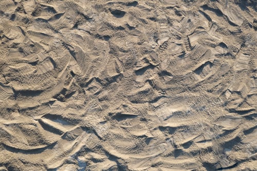 Preview: Aerial view of a small stretch of sandy beach