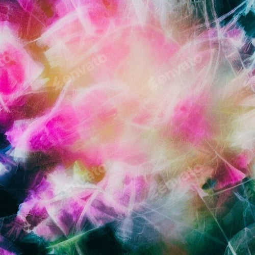 Preview: Abstract Swirls of Pink and Green Texture