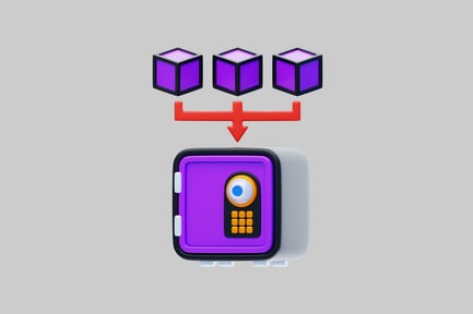 Preview: Secure data vault connection concept