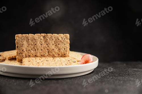 Preview: cracker whole grain healthy food durum wheat cookies tasty snack fresh gourmet food
