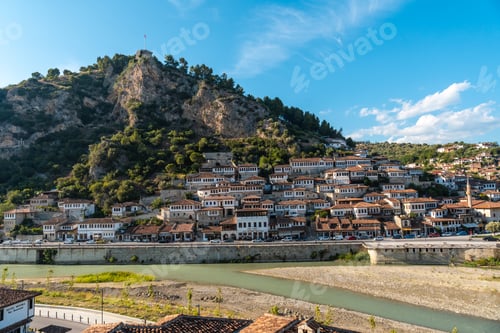 Preview: The historic city of Berat in Albania and its river, UNESCO World Heritage Site