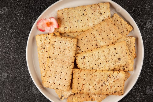 Preview: cracker whole grain healthy food durum wheat cookies tasty snack fresh gourmet food