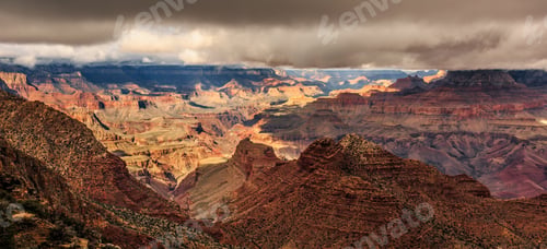 Preview: Morning Canyon Storm At Desert View Grand Canyon National Park, Arizona