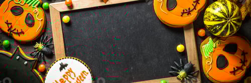 Preview: Halloween Gingerbread Cookies at black