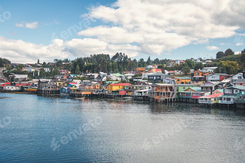Preview: Gamboa Palafitos Stilt Houses - Castro, Chiloe Island, Chile