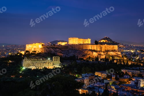 Preview: Iconic Parthenon Temple at the Acropolis of Athens, Greece