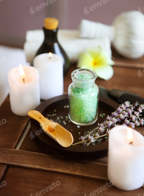 Preview: Elements of spa massage in spa salon