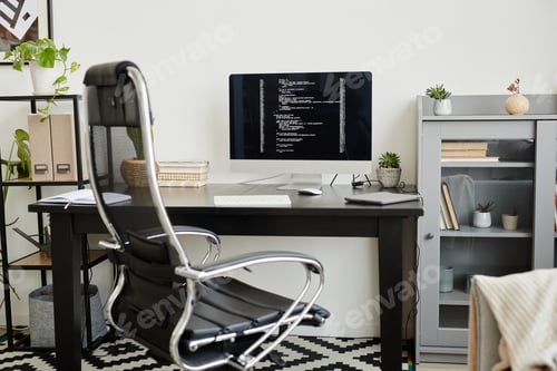 Preview: Workplace of computer programmer