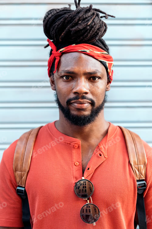 Preview: Cool African Boy Portrait
