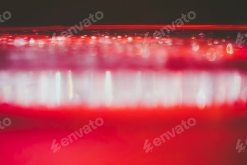 Preview: Bokeh background in red and white tones