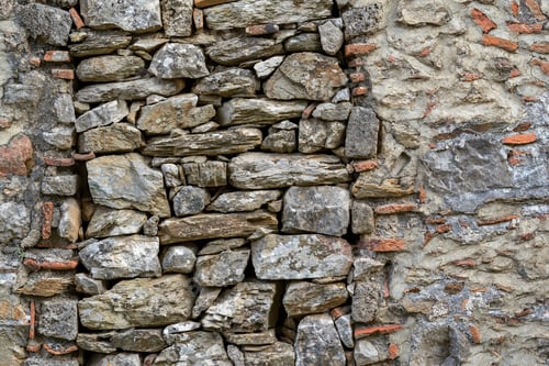 Preview: Rough Abstract Texture Of A Stone Wall For A Background Closeup