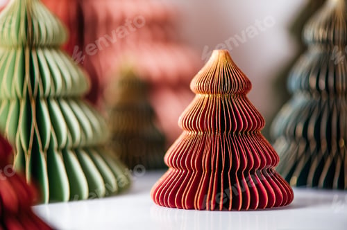 Preview: Trendy paper Christmas tree baubles