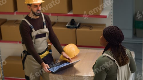 Preview: Warehouse supply chain checking