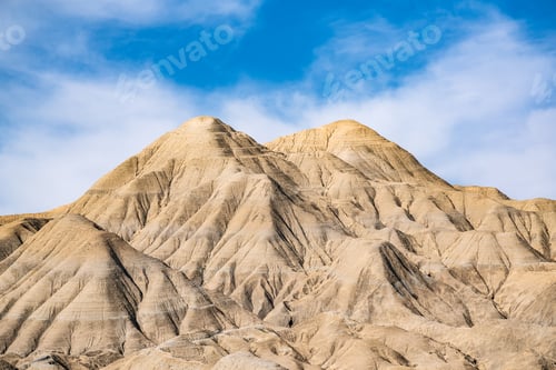Preview: Top of mountain against the blue sky