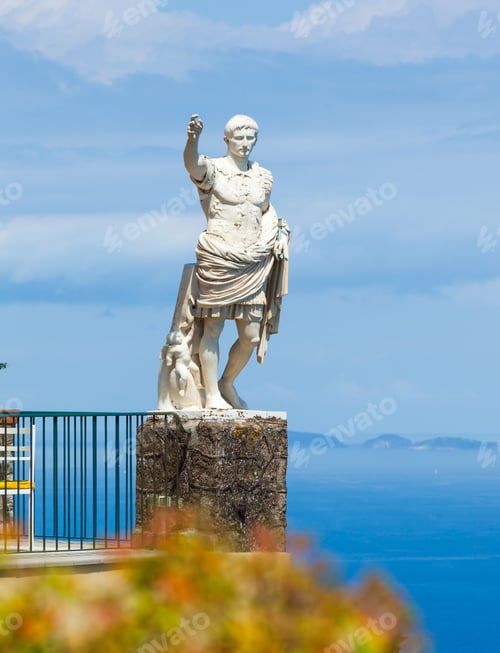 Preview: Statue of Augustus, Anacapri, Capri.