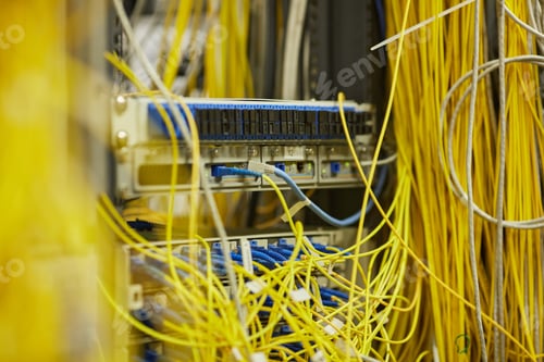 Preview: Internet Cables in Server Hub