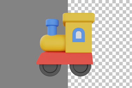 Preview: Train 3D Icon