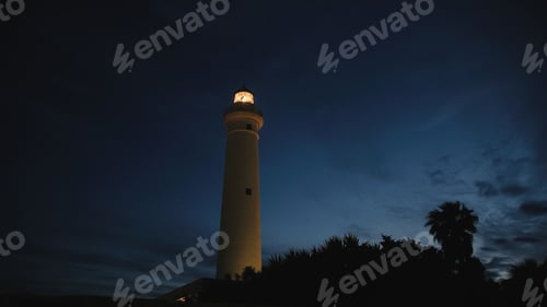 Preview: Beam of light from lighthouse tower