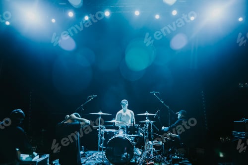 Preview: Drummer in a rock concert