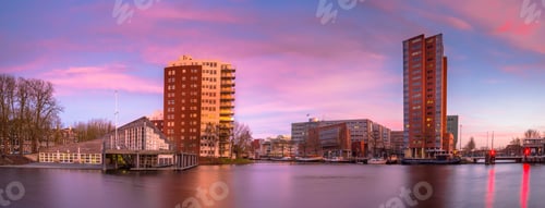 Preview: Groningen centre at sunset