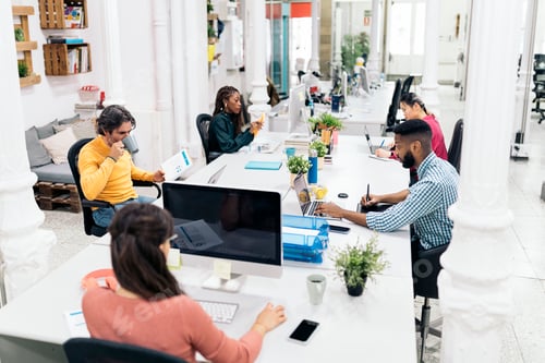 Preview: Office Workers in Co-Working