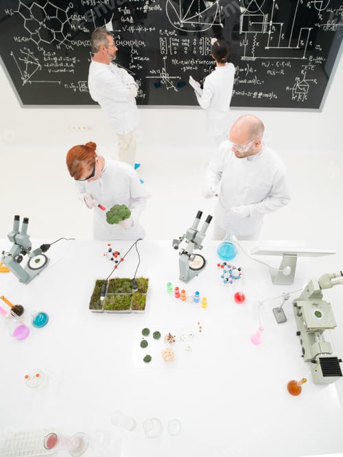 Preview: Scientists working in a laboratory