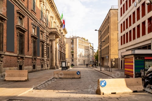 Preview: Quiet city street basking in the warm glow of the sun