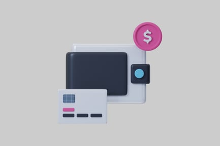 Preview: Wallet, Credit Card, and Dollar Coin Icon