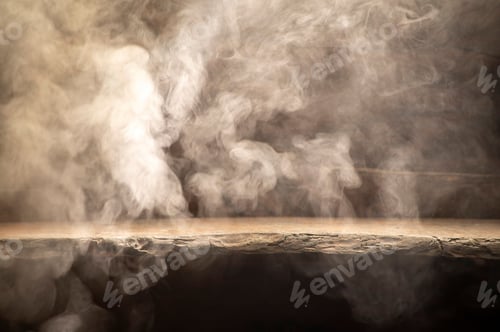 Preview: Fire smoke in the basements, close-up view