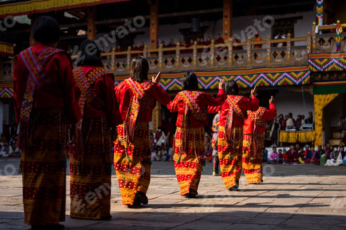 Preview: Bhutanese dancers at Tshechu festival