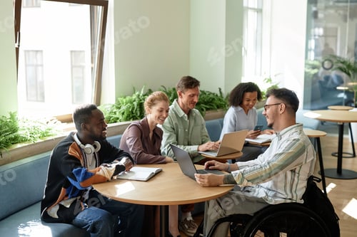 Preview: Business people having meeting in office