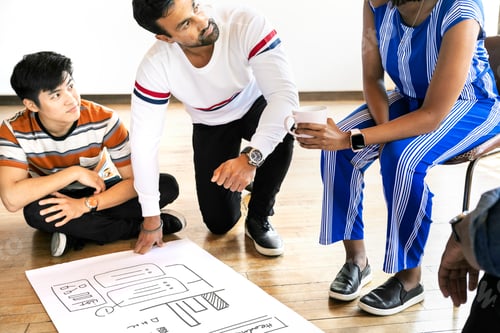 Preview: People working together