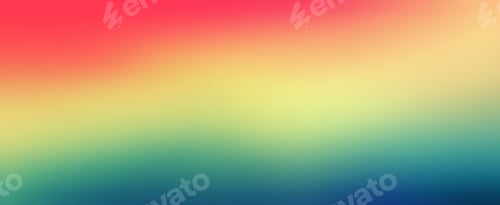 Preview: Rainbow colors gradient background, vibrant red yellow blue gradient banner web header poster design