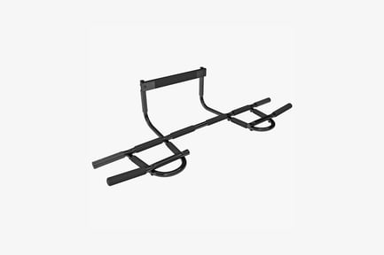 Preview: Wall-mounted pull-up bar with multiple grip options