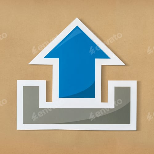 Preview: Symbol of upload technology icon