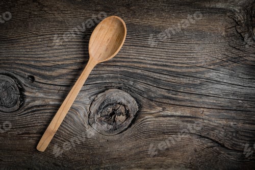 Preview: Wooden kitchen tools.