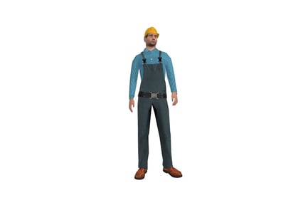 Preview: Construction worker portrait